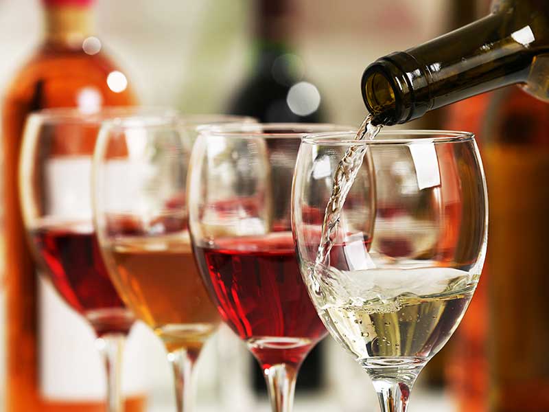 white wine vs red wine alcohol content